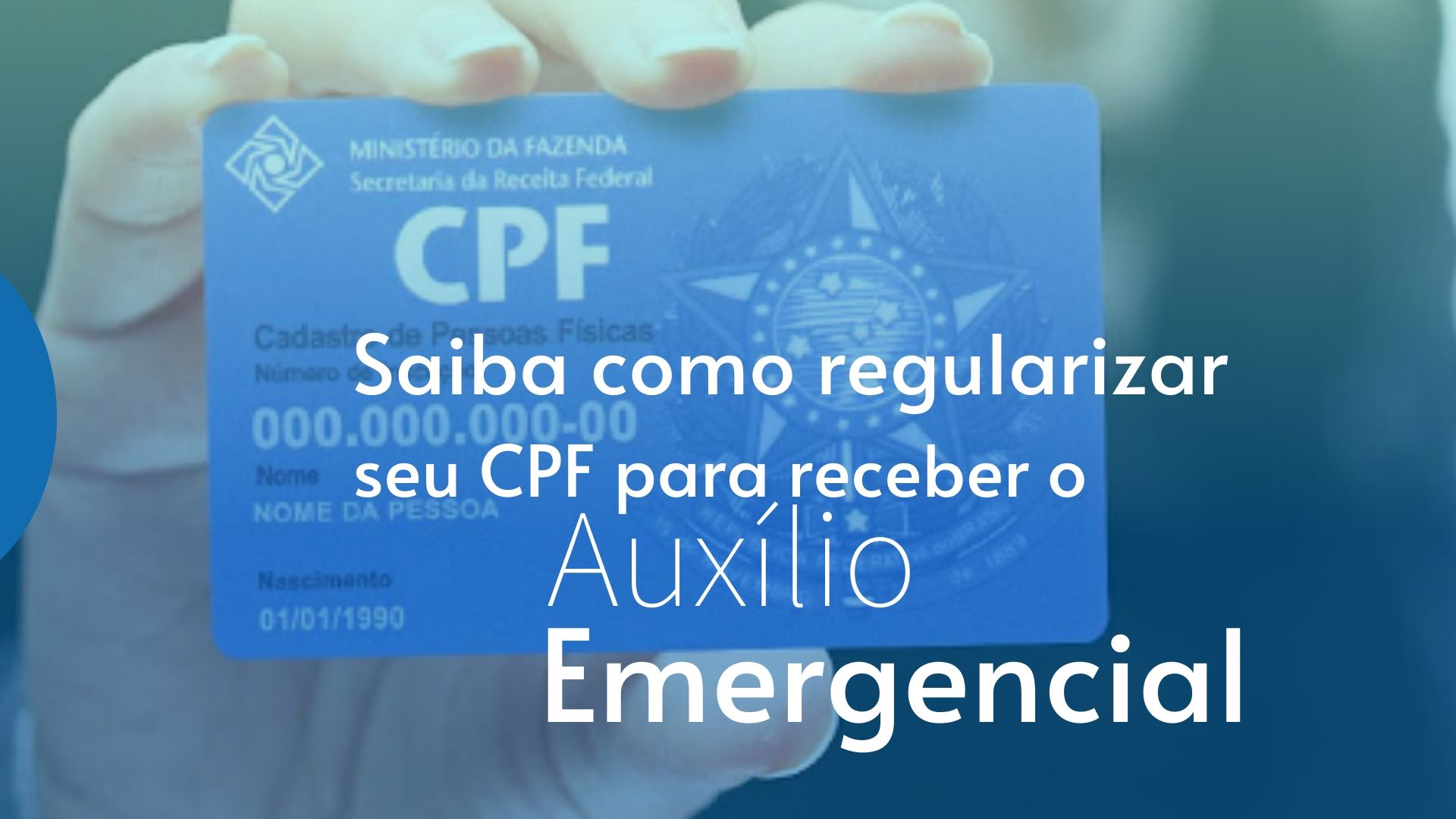 Receita vai regularizar CPFs com pendências eleitorais para efeito do pagamento do auxílio emergencial