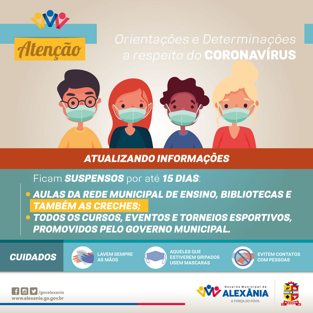 Comunicado - Coronavírus