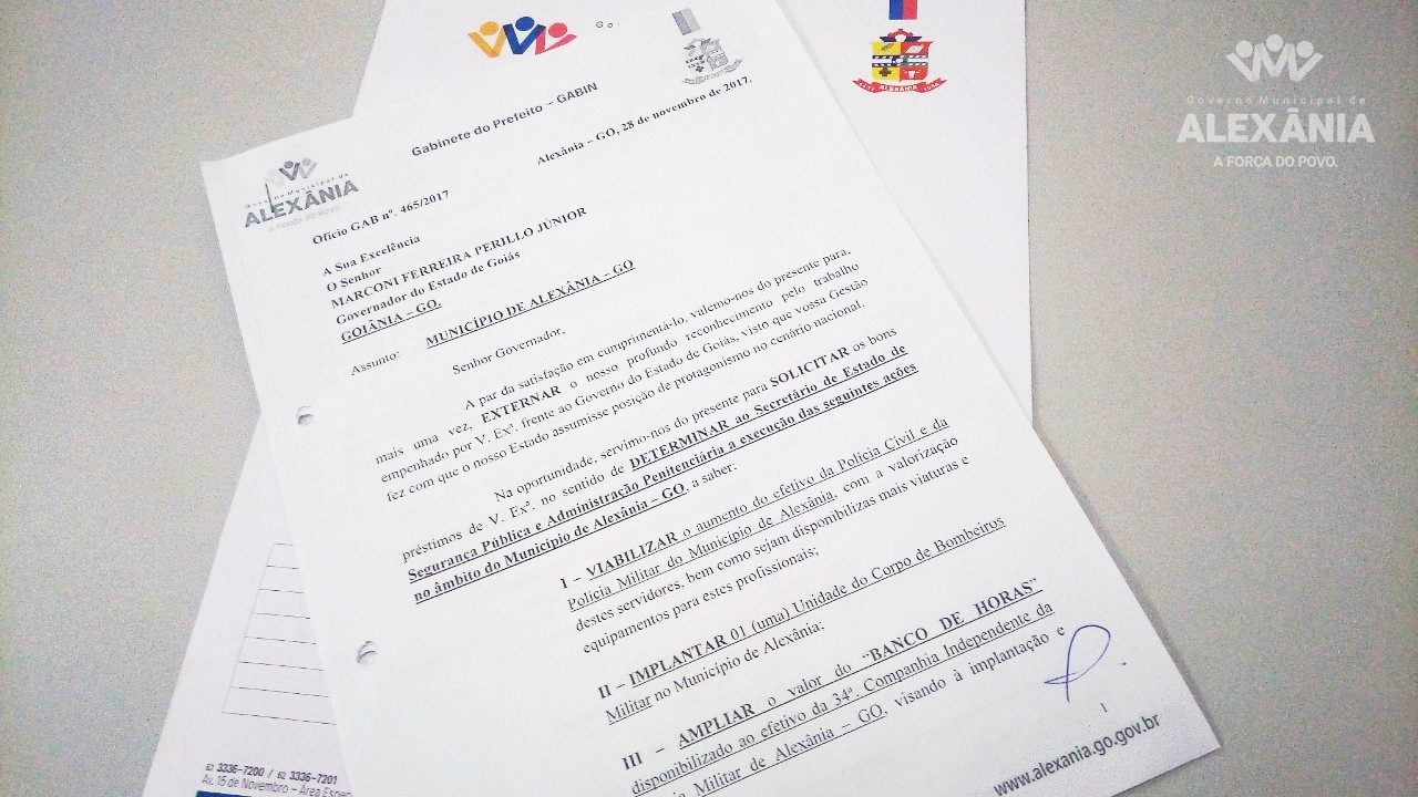 Governo cobra do estado instalação de um Corpo de Bombeiros em Alexânia