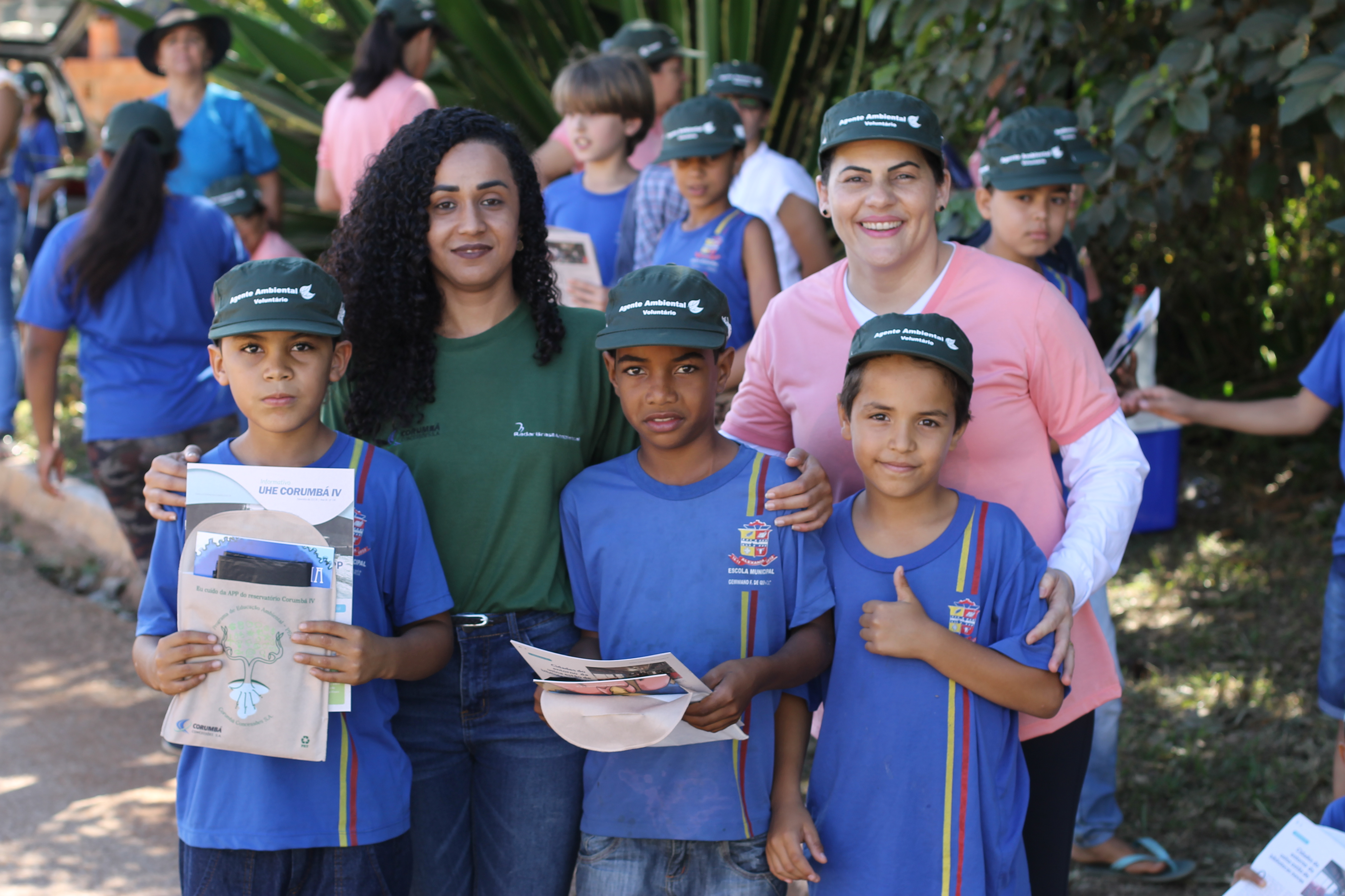 Parada Ecológica orienta motoristas na Feira do Troca