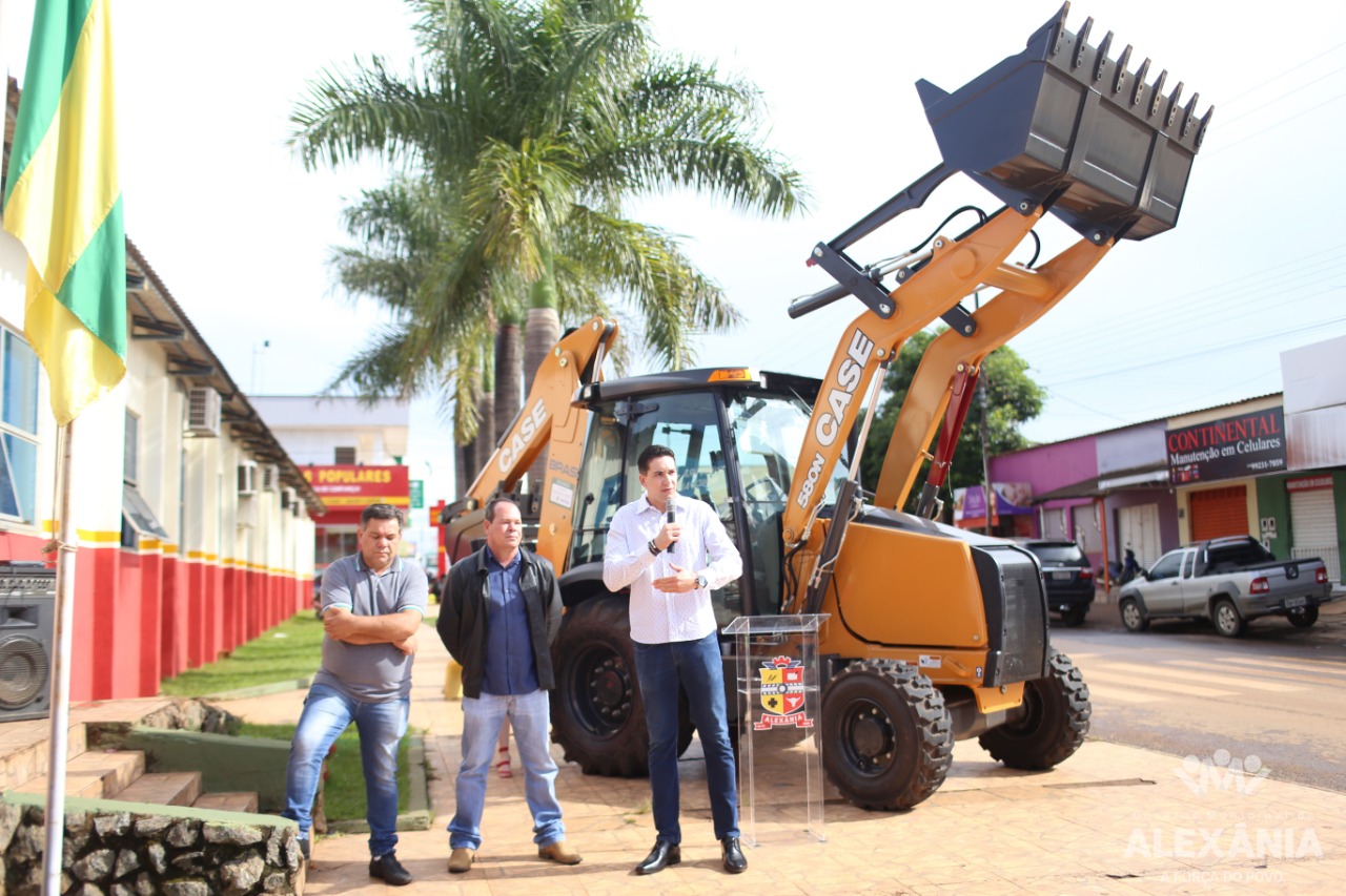 Entregue e pronta para o trabalho - Mais uma máquina para completar nossa frota