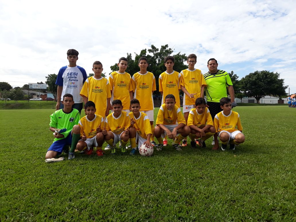 Escolinha de futebol na ativa