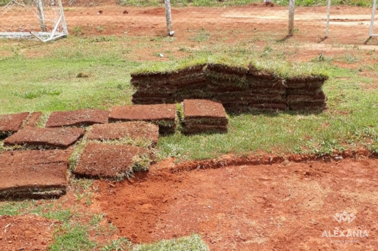 Revitalização do campo de Olhos D'Água