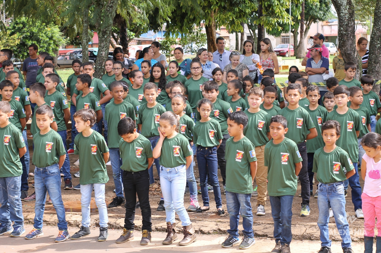 Assinado o convênio com a Guarda Mirim Ambiental - Projeto Plantar