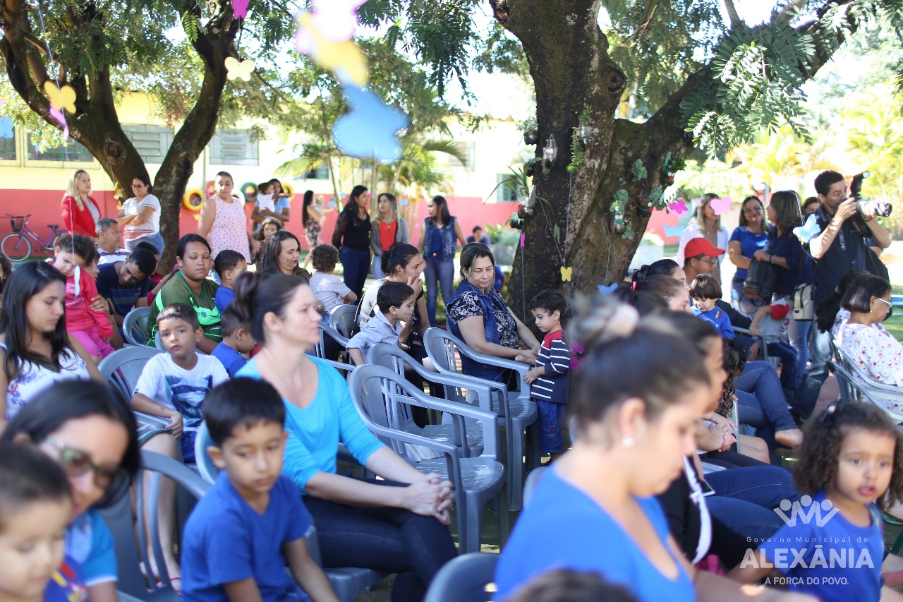 Comemoração do aniversário da Creche Casulo Bem Me Quer