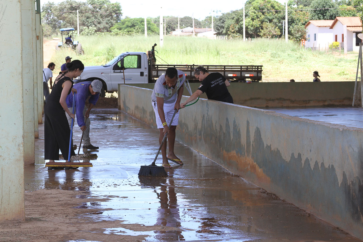 Moradores de Olhos D’Água dão exemplo de civilidade 