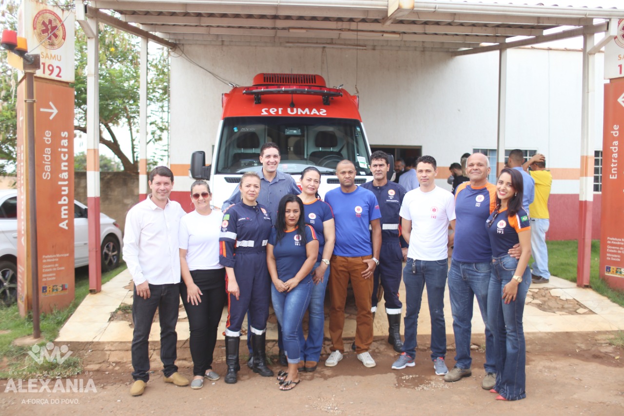 Entregue a nova Ambulância do SAMU Alexânia